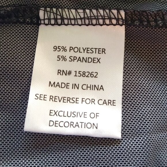 🥰❤️NEW LISTING ❤️🥰 Generation K Sheer Black Crop Top - Picture 12 of 13